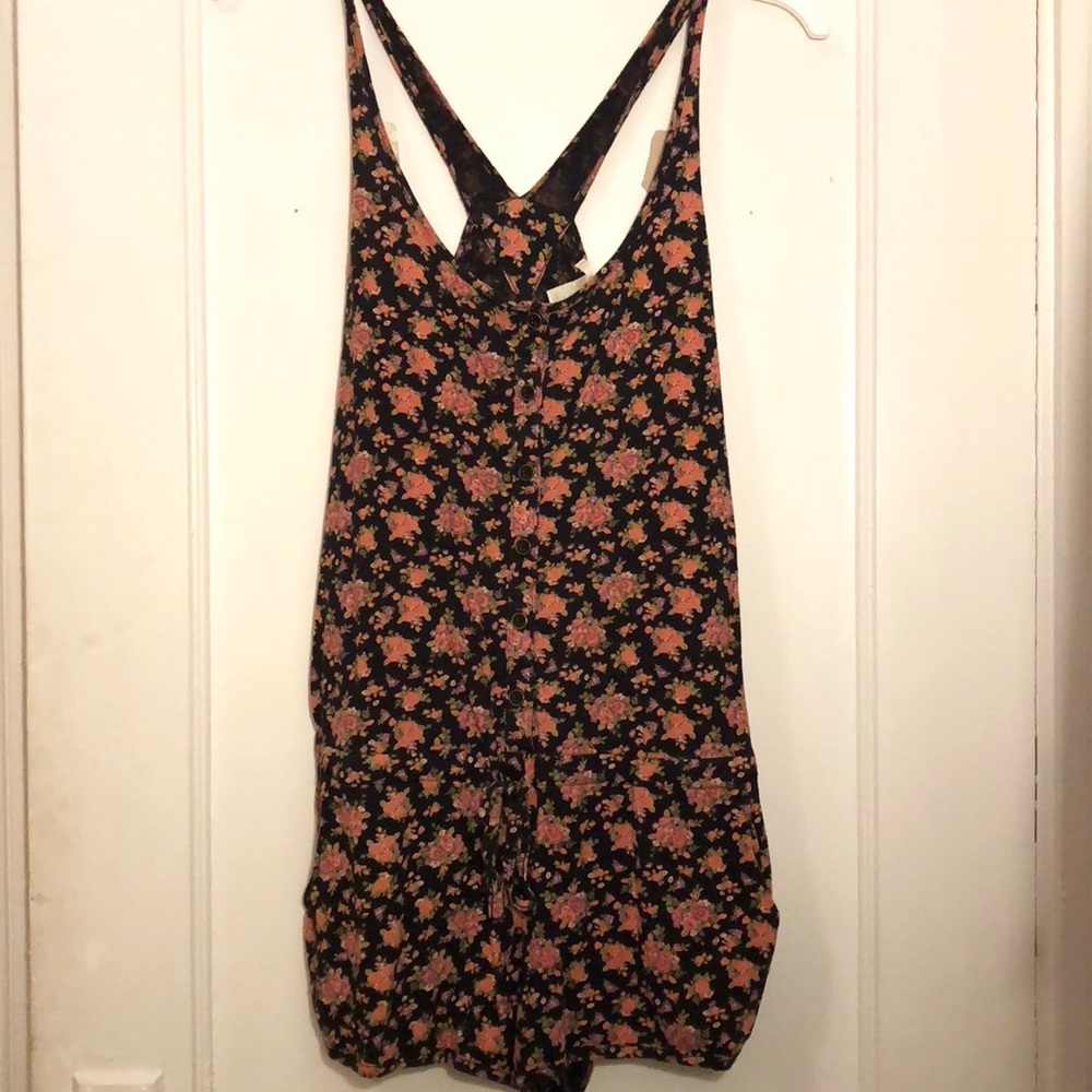 Cute Forever 21 Floral Romper